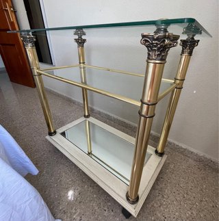 Conjunto mesa TV + mesa baja de salón