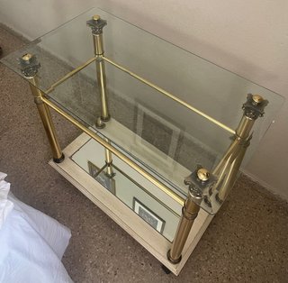 Conjunto mesa TV + mesa baja de salón