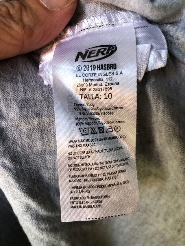 Camiseta manga larga