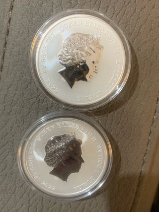2 Monedas 1 oz STREET FIGHTER