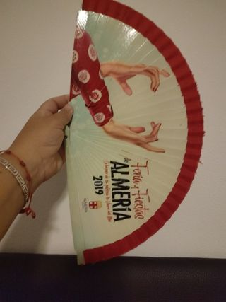 Abanico Feria de Almería 2019