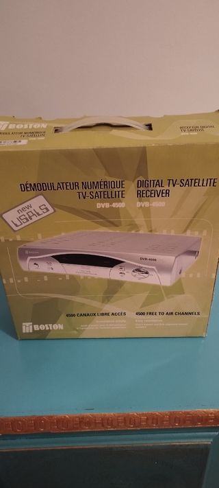 Receptor Digital TV Satélite Boston DVB 4500