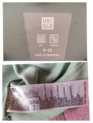 Vestido sudadera para niña UNIQLO 