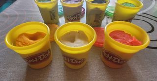 Juego de  plastelinas. Play-doh interactivo