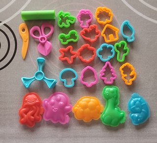 Juego de  plastelinas. Play-doh interactivo