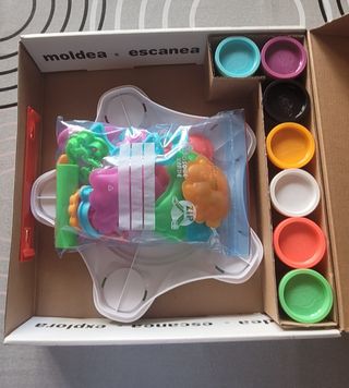 Juego de  plastelinas. Play-doh interactivo