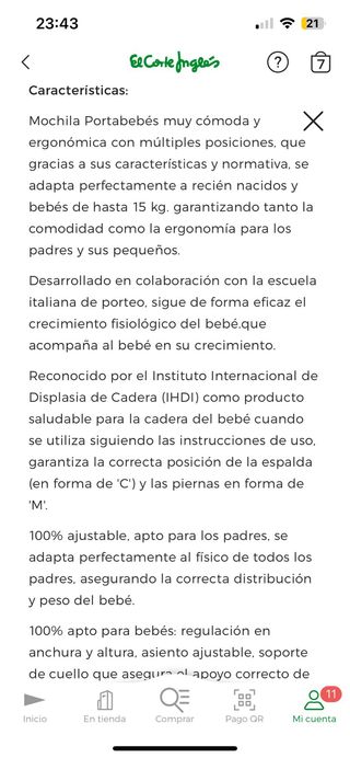 Mochila Portabebes Nueva Marca Chicco