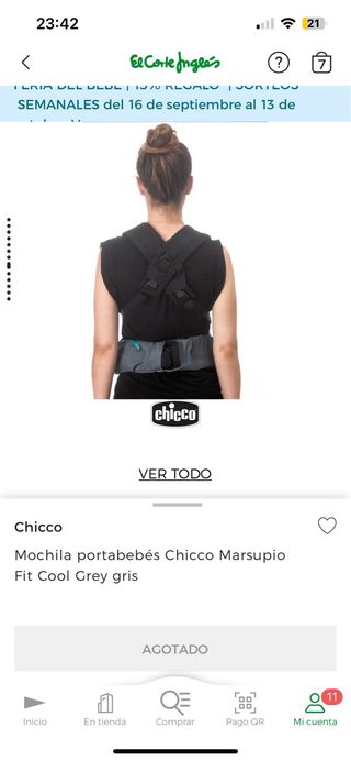 Mochila Portabebes Nueva Marca Chicco
