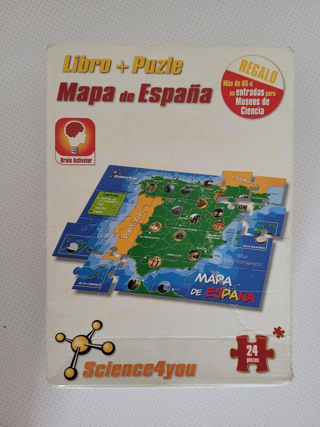 Puzzle Mapa de España science4you
