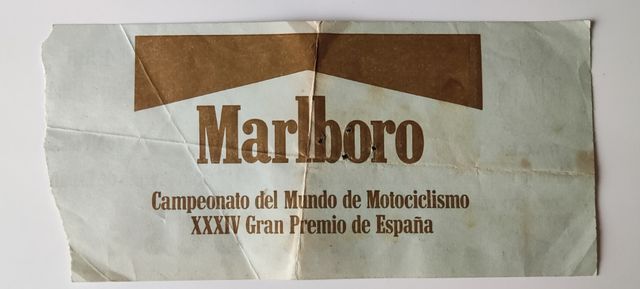 Entrada motociclismo 84