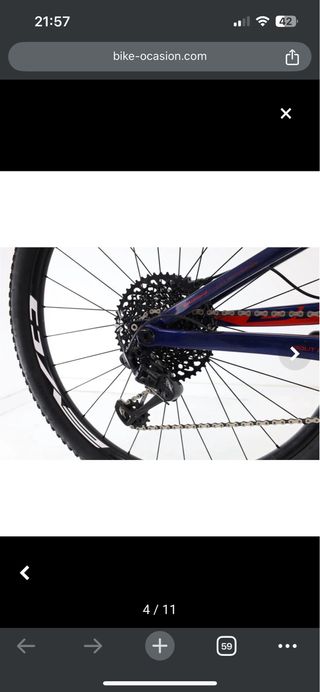 BH Lynx Race Evo Carbono 9.5 Mejorada. Talla L