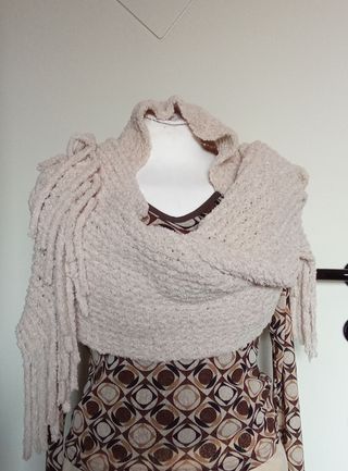 Sciarpa donna ciniglia