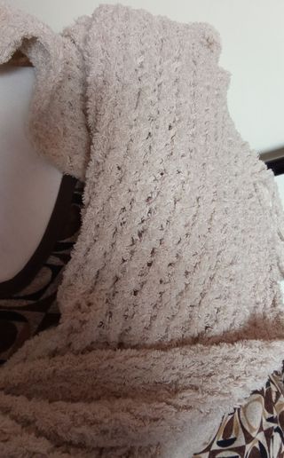 Sciarpa donna ciniglia