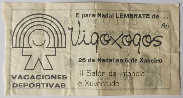 Entrada final copa baloncesto 86