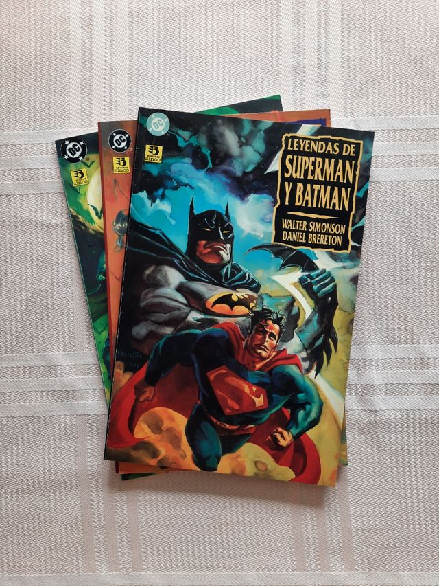 LEYENDAS DE SUPERMAN BATMAN