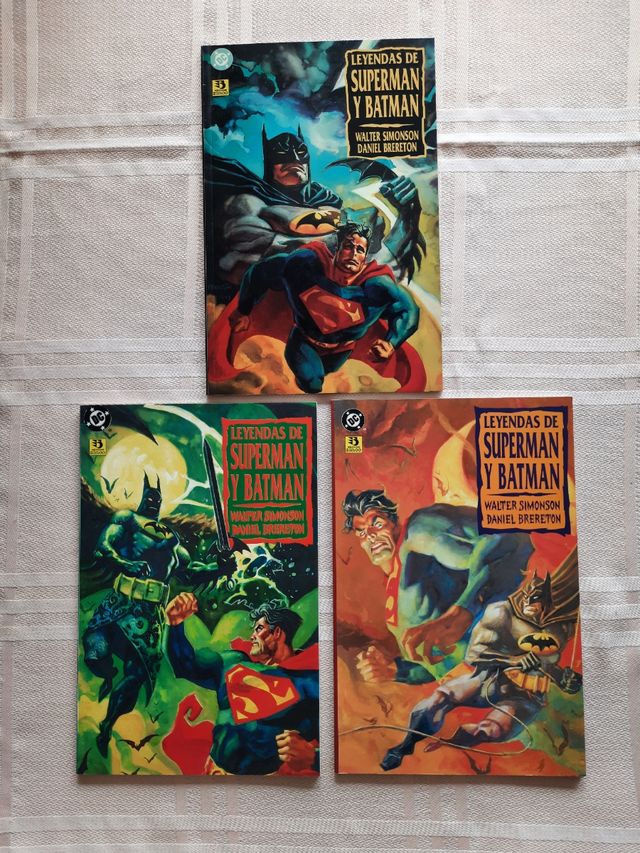 LEYENDAS DE SUPERMAN BATMAN
