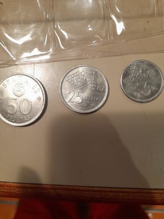 Monedas España 82