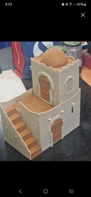 Casa portal belén playmobil