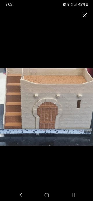 Casa portal belén playmobil