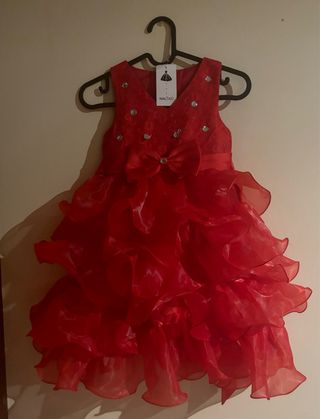 Vestido de Fiesta de Encaje infantil