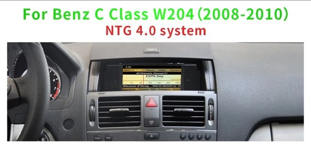 Pantalla mercedes w204 NTG 4.0(2008-2010