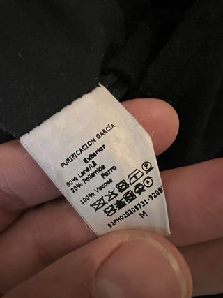 Abrigo lana Purificacion Garcia T-M