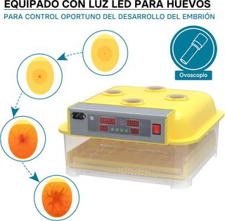😊INCUBADORA AUTOMATICA DE 48 HUEVOS