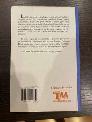 Libro El Principito