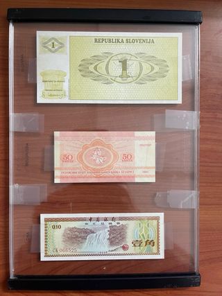 Collezione banconote internazionali primo lotto