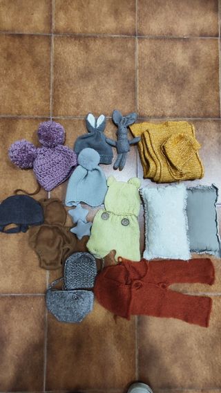 Ropa y accesorios newborn fotografía 