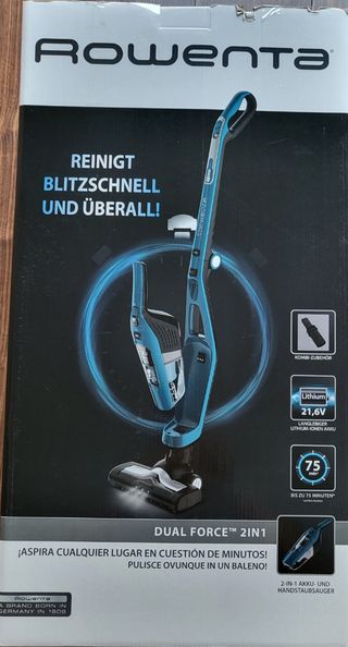 Aspirador Rowenta verde sin cable