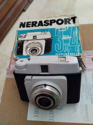 Cámara de fotos años 60