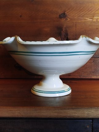 Fuente-frutero cerámica popular 1