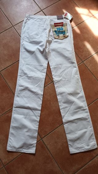 Pantaloni bianchi Carrera - tg 48