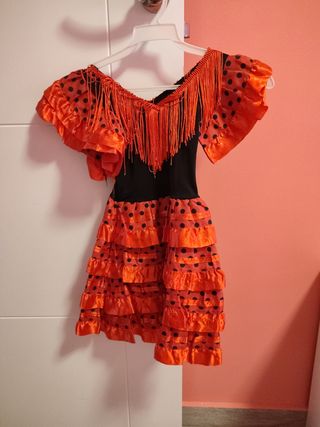 Vestido flamenca niña