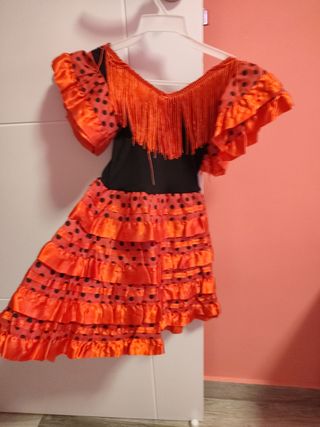 Vestido flamenca niña