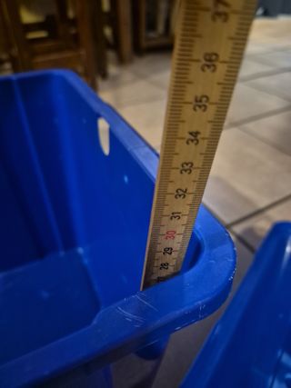 baule rosso leggerissimo