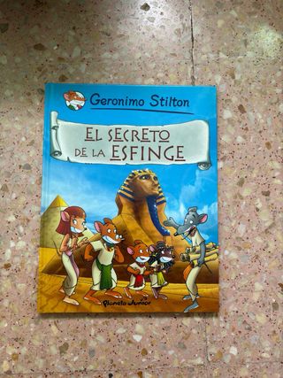 Libro Gerónimo Stilton El secreto de la Esfinge