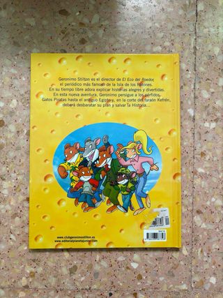 Libro Gerónimo Stilton El secreto de la Esfinge
