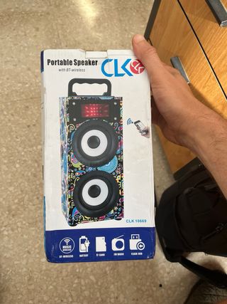 Altavoz portatil bluetooth