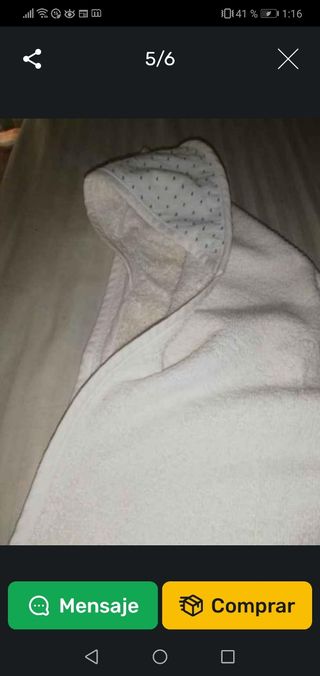 Ropa COLECHO/ BAÑO : 19€