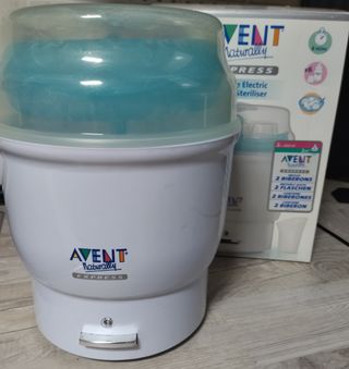 Parque infantil, esterilizador