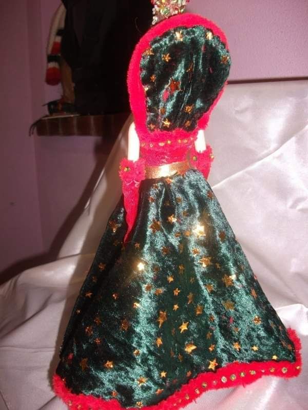 Barbie OOAK lady christmas