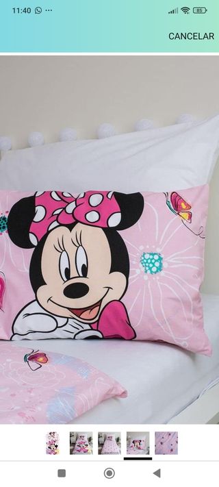 Funda nórdica de Minnie mouse
