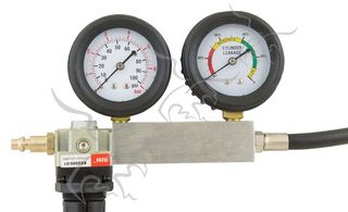 Medidor comprobador fugas de motor en el cilindro
