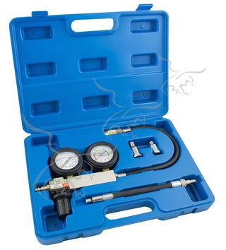 Medidor comprobador fugas de motor en el cilindro