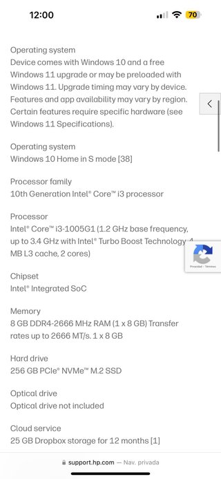 HP i3