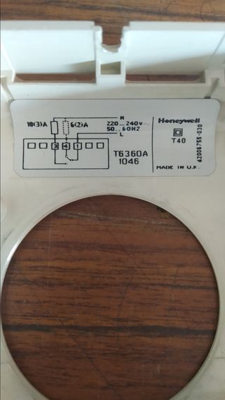 Termostato ambiente Honeywell