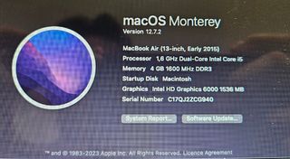 Macbook air 13' 2015
