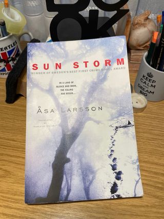 Sun Storm novela negra por Asa Larsson